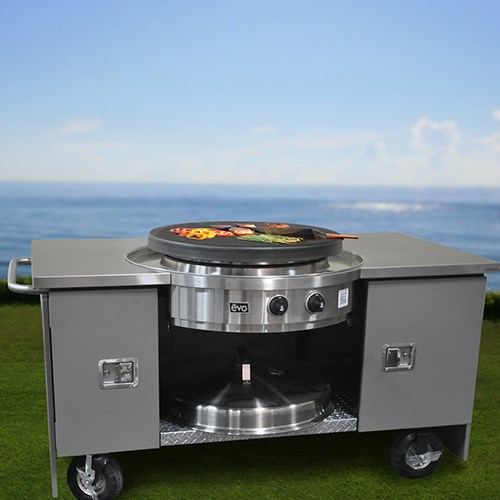 View Outdoor Kitchens Mobile Units: Food EVO